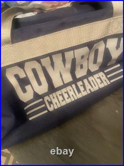 Cheerleading 90s Dallas Cowboys Cheerleader Duffle Bag Real Rare Used