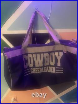 Cheerleading 90s Dallas Cowboys Cheerleader Duffle Bag Real Rare Used
