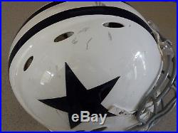 Chris Gronkowski Dallas Cowboys Game Used Helmet