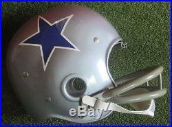 Classic Riddell Kra-Lite RK2 Suspension Football Helmet 1960s DALLAS COWBOYS