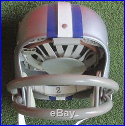 Classic Riddell Kra-Lite RK2 Suspension Football Helmet 1960s DALLAS COWBOYS