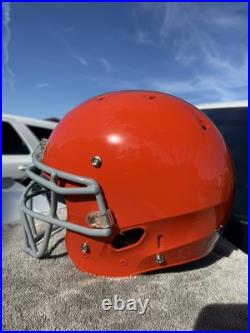 Cleveland Browns Peyton Hillis Custom Schutt Dna Full Size Football Helmet