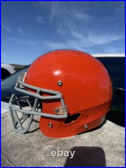 Cleveland Browns Peyton Hillis Custom Schutt Dna Full Size Football Helmet