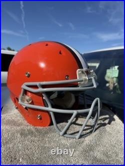 Cleveland Browns Peyton Hillis Custom Schutt Dna Full Size Football Helmet