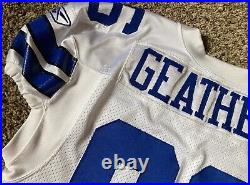 Clifton Geathers Game Used Dallas Cowboys Jersey, Team Repairs 2011 Season