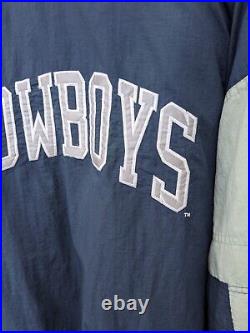 Cowboys Paper Vintage NFL Game Day C Competitor 3X XXXL DALLAS Puffer Coat