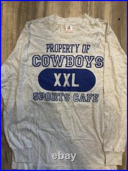 Cowboys Vintage 90s Long Sleeve With #87 Signature