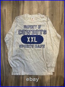 Cowboys Vintage 90s Long Sleeve With #87 Signature