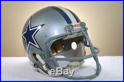 DALLAS COWBOYS Game USED WORN NFL Football Helmet RIDDELL PAC3 1975 #44