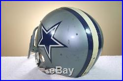 DALLAS COWBOYS Game USED WORN NFL Football Helmet RIDDELL PAC3 1975 #44