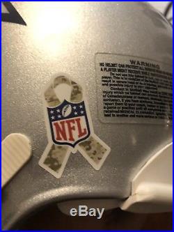 DALLAS COWBOYS NFL Authentic Riddell VSR-4 ProLine Full Football Helmet NJOPMask