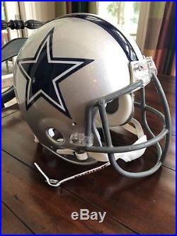 DALLAS COWBOYS NFL Authentic Riddell VSR-4 ProLine Full Size Football Helmet