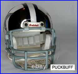 DALLAS COWBOYS Riddell Mini Helmet Chrome Series (1365/2000) NFL
