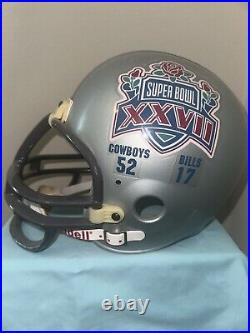 DALLAS COWBOYS Riddell Super Bowl XXVII Full Size Replica Football Helmet RARE