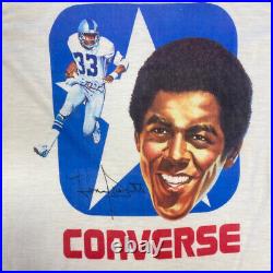 DALLAS COWBOYS TONY DORSETT VINTAGE 70s CONVERSE NFL FOOTBALL PLAYER TSHIRT