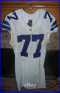 DALLAS COWBOYS TYRON SMITH HOME GAME USED / GAME WORN JERSEY With COWBOYS LETTER