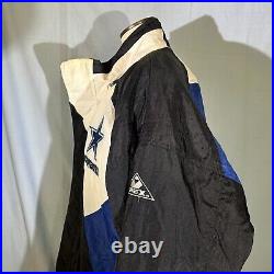 DALLAS COWBOYS VTG 1990s NFL AUTHENTIC PRO LINE APEX ONE MEN LARGE PUFFER JACKET