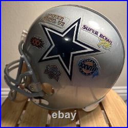 DALLAS COWBOYS Vintage Riddell Super Bowl Full Size Replica Football Helmet RARE