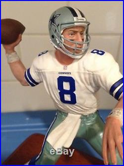 DANBURY MINT DALLAS COWBOYS TROY AIKMAN Comes's with the C. O. A