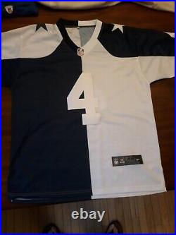 Dak Prescott -Dallas Cowboys- Rare Stitched Nike Jersey Sz 48 XL