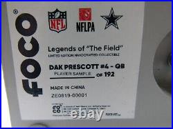 Dak Prescott Swag FOCO Exclusive Bobblehead Dallas Cowboys Limited Edition NFL