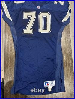 Dale Hellestrae Dallas Cowboys Game Used Worn Jersey Great Use 3 Time SB Champ