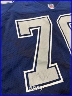 Dale Hellestrae Dallas Cowboys Game Used Worn Jersey Great Use 3 Time SB Champ