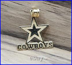 Dallas Cowboy 14K Star NFLP Michael Anthony Pendant