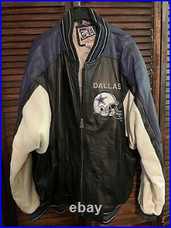 Dallas Cowboy Leather Jacket 3xl