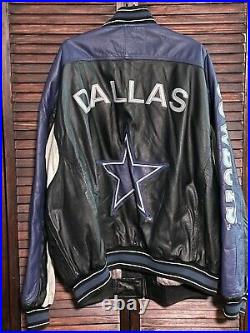 Dallas Cowboy Leather Jacket 3xl