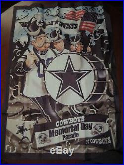 Dallas Cowboys 12 Month Flag Collection Willabee & Ward Rare
