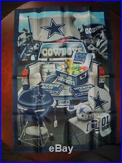 Dallas Cowboys 12 Month Flag Collection Willabee & Ward Rare
