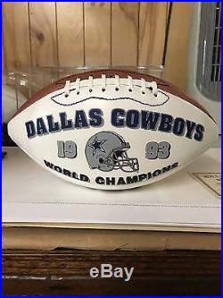 Dallas Cowboys 1993 Super Bowl Championship Commemorative Football Rare