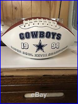 Dallas Cowboys 1994 Super Bowl Championship Commemorative Football Rare