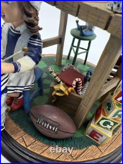 Dallas Cowboys 2001 Danbury Mint NFL Santa's Elves Figurine Sculpture Dallas Cowboys 2001 Danbury Mint NFL Santa's Elves Figurine Sculpture