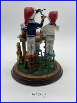 Dallas Cowboys 2001 Danbury Mint NFL Santa's Elves Figurine Sculpture Dallas Cowboys 2001 Danbury Mint NFL Santa's Elves Figurine Sculpture