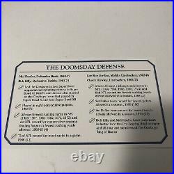 Dallas Cowboys 2002 HTF DOOMSDAY DEFENSE Danbury Mint Figures Box Certificate