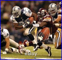 Dallas Cowboys 2002 Thanksgiving Game Used Football Emmitt Smith