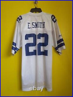 Dallas Cowboys #22 E. Smith Reebok Football Jersey Mens XL