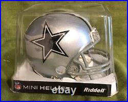 Dallas Cowboys 50th Anniversary 1960-2010 Star Logo Mini Helmet MINT