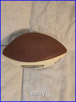 Dallas Cowboys 5-time Super Bowl Champs 2008 & Wilson 2001 Team Sign Footballs