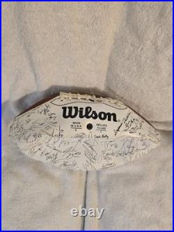 Dallas Cowboys 5-time Super Bowl Champs 2008 & Wilson 2001 Team Sign Footballs