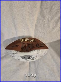 Dallas Cowboys 5-time Super Bowl Champs 2008 & Wilson 2001 Team Sign Footballs