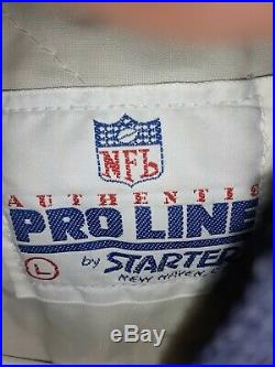 Dallas Cowboys Authentic Proline Starter Mens Silk Jacket
