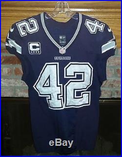 Dallas Cowboys Barry Church Game Worn / Game Used Jersey With Cowboys Letter