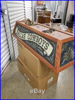 Dallas Cowboys Billiard Pool Table Light, Lamp