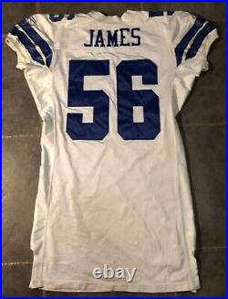 Dallas Cowboys Brady James Game Worn jer 2003 Stitched Reebok stretch sleeves Dallas Cowboys Brady James Game Worn jer 2003 Stitched Reebok stretch sleeves