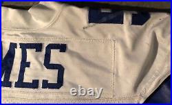 Dallas Cowboys Brady James Game Worn jer 2003 Stitched Reebok stretch sleeves Dallas Cowboys Brady James Game Worn jer 2003 Stitched Reebok stretch sleeves