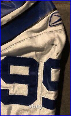 Dallas Cowboys Brady James Game Worn jer 2003 Stitched Reebok stretch sleeves Dallas Cowboys Brady James Game Worn jer 2003 Stitched Reebok stretch sleeves
