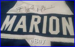 Dallas Cowboys Brock Marion 1994 Autographed Apex Game Jersey